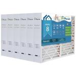 20X25X4 AirPurete MERV 8 Furnace Filters - 4 Pack