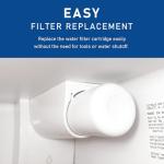 TEEHAY WF3CB Water Filter Replacement - 4 Pack