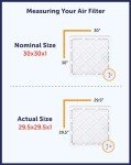 Filter King 24x24x2 MERV 8 Air Filter 6-Pack