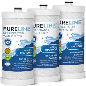 Pureline WF1CB Refrigerator Water Filter Replacement