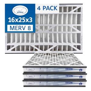 TRION Air Bear Cub 16x25x3 Pleated Filter (4-Pack)