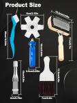 5-Piece AC Coil Cleaner Set and Tools