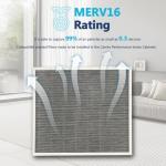 MERV 16 Air Filter Replacement Pack of 2