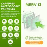 Expandable MERV 11 Air Filters, 2-Pack