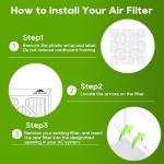 Expandable MERV 11 Air Filters, 2-Pack