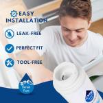 2-Pack Amana Refrigerator Water Filter Replacement