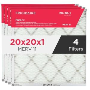 Frigidaire PureAir 20" x 20" MERV 11 Filters - 4 Pack