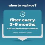 2-Pack AprilAire 210 Replacement Filters, MERV 11