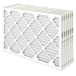 Mann+Hummel 12x25 MERV 8 Pleated Air Filters 6-Pack