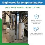 Washable Electrostatic Furnace Air Filter - Heavy Duty