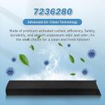 Active Air-Clean Carbon Filter for Miele Refrigerators 4-Pack