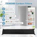 Active Air-Clean Carbon Filter for Miele Refrigerators 4-Pack
