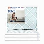 18x25x1 MERV 11 Air Filters, 6 Pack