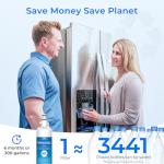 Waterdrop GE RPWFE, RPWF Refrigerator Water Filters