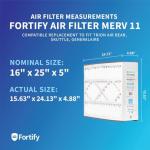 Fortify MERV 11 Replacement Air Filter (2-Pack)