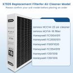 20x20x5 MERV 16 Air Filter Replacement - 2 Pack