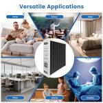 20x20x5 MERV 16 Air Filter Replacement - 2 Pack