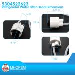 Refrigerator Water Filter Head for Frigidaire/Electrolux