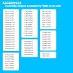 Refrigerator Water Filter Head for Frigidaire/Electrolux