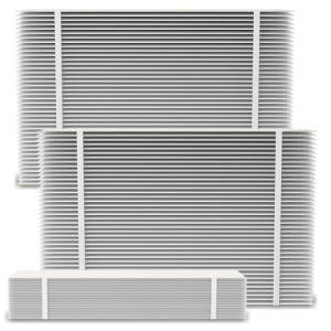 3 Pack of 201 Replacement Furnace Filters 20x25x6
