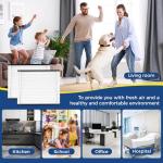 2-Pack 20x25x4 Replacement Filter for AprilAire