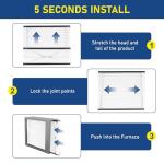 2-Pack 20x25x4 Replacement Filter for AprilAire