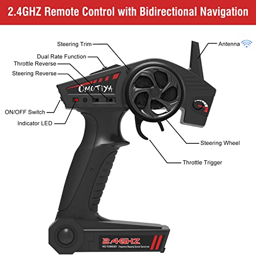 OMOTIYA 20MPH Speed Remote Control RC Boat