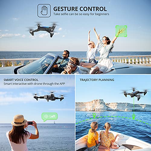 DEERC 2K HD Drone with FPV and Waypoints