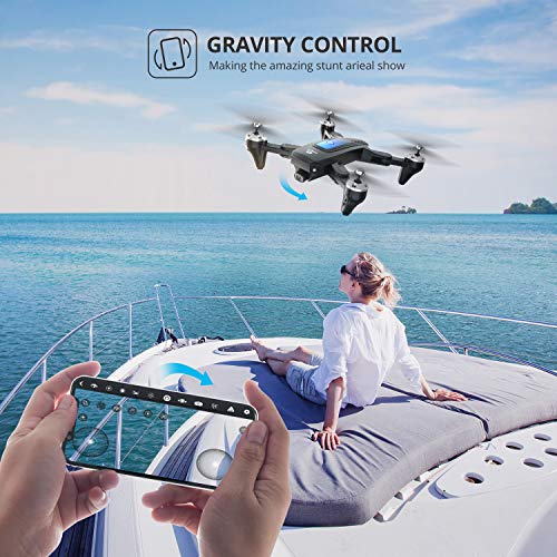 DEERC 2K HD Drone with FPV and Waypoints