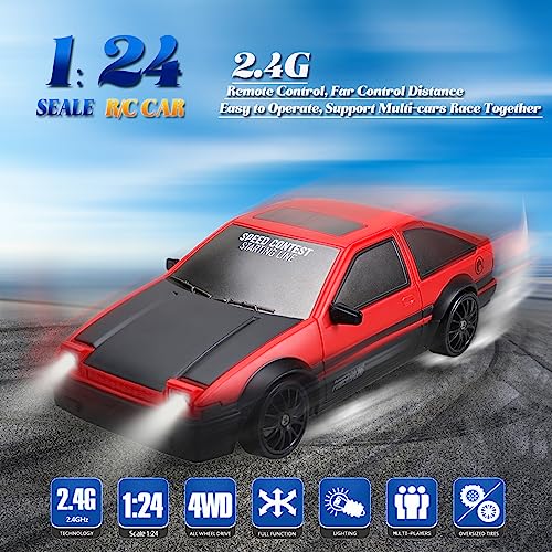 Yuán Plan 1:24 RC Drift Car 4WD Racer