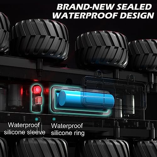 8WD All-Terrain Waterproof RC Truck for Kids