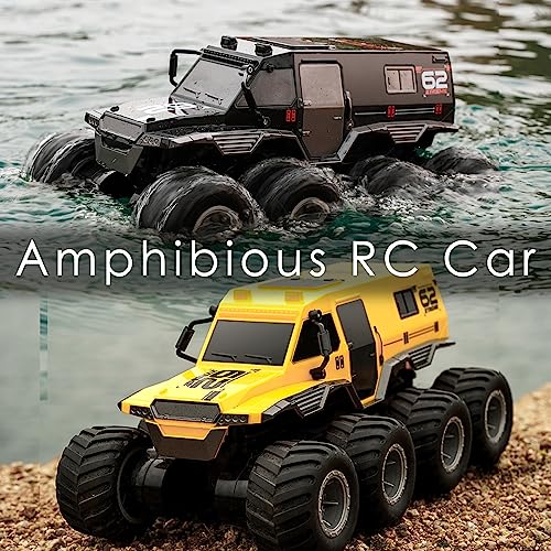 8WD Amphibious RC Truck for All Terrains