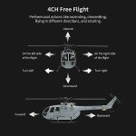 SPEEDY BEE 4CH RC Helicopter with Gyro Stability