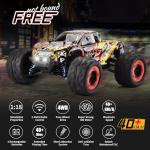 WIAORCHI 1:18 4x4 High-Speed Off-Road RC Truck