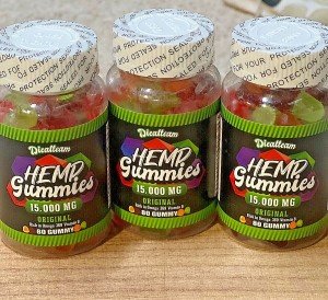 15,000MG Natural Hemp Gummy - Omega 369 Pack