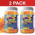 2-Pack Vegan Gummies for Pain and Sleep Relief