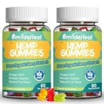 2-Pack Extra Strength Organic Hemp Gummies