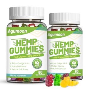 High Potency Vegan Hemp Gummies - 120 Count