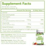 High Potency Vegan Hemp Gummies - 120 Count