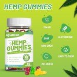 High Potency Vegan Hemp Gummies - 120 Count