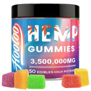HOOLOO Hemp Gummies for Relaxation - 6 Fruity Flavors