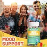 2-Pack Extra Strength Organic Hemp Gummies