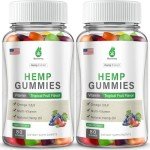 Extra Strength Vegan Hemp Gummies for Pain & Sleep