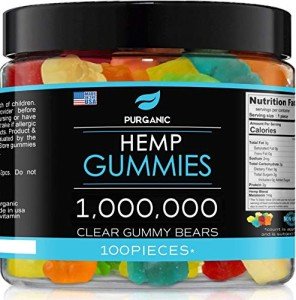Purganic Relaxation Gummies – 100ct, Natural Fruit Flavors