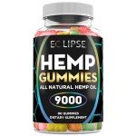 9000 MG Hemp Oil Gummy Bears - 90 Count