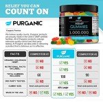 Purganic Relaxation Gummies – 100ct, Natural Fruit Flavors