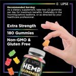 9000 MG Hemp Oil Gummy Bears - 90 Count