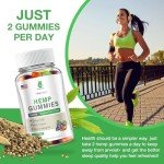 Extra Strength Vegan Hemp Gummies for Pain & Sleep