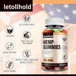 High Potency Hemp Gummies for Sleep and Relaxation