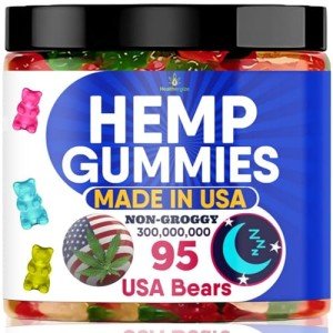 Hemp Sleep Gummies for Full Relaxation - 95 Bears
